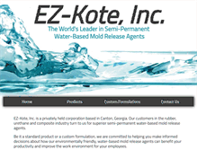 Tablet Screenshot of ezkote.com